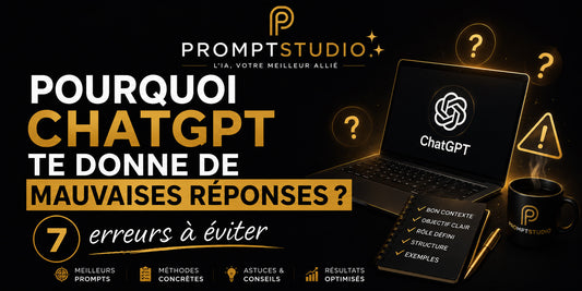 7 erreurs qui expliquent pourquoi ChatGPT donne de mauvaises réponses