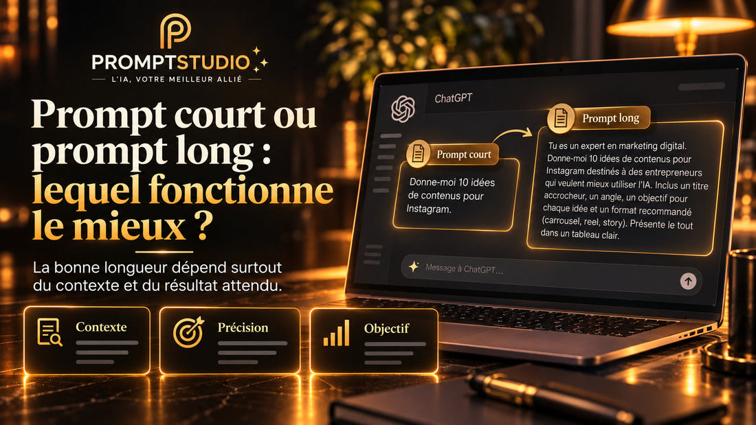 Prompt court ou prompt long : lequel fonctionne le mieux ?