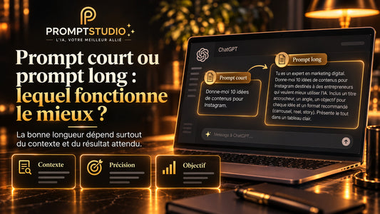 Prompt court ou prompt long : lequel fonctionne le mieux ?